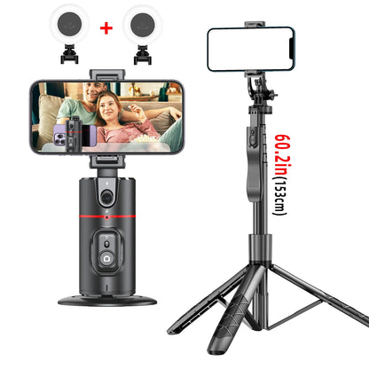 Selfie Stick with Stabilizer Auto Face Tracking Tripod for Mobile Wireless Selfie Stick Tripod Handheld Gimbal Stabilizer