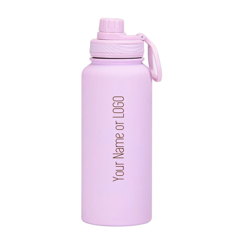 Personalised Water Bottle | 1000ml Large Capacity Tumbler | Customised Thermal Flask | Perfect Gift