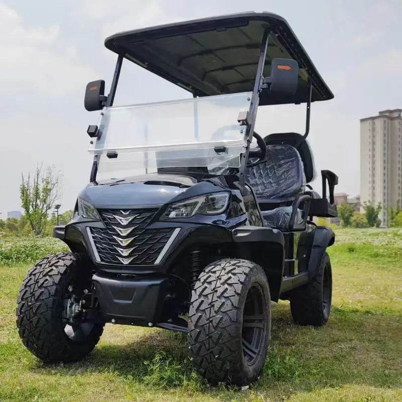 Factory CE new export electric cart Golf Course Club 2/4/6/8 seater off-road sightseeing car Solar power electric golf cart - MarvelouStoree