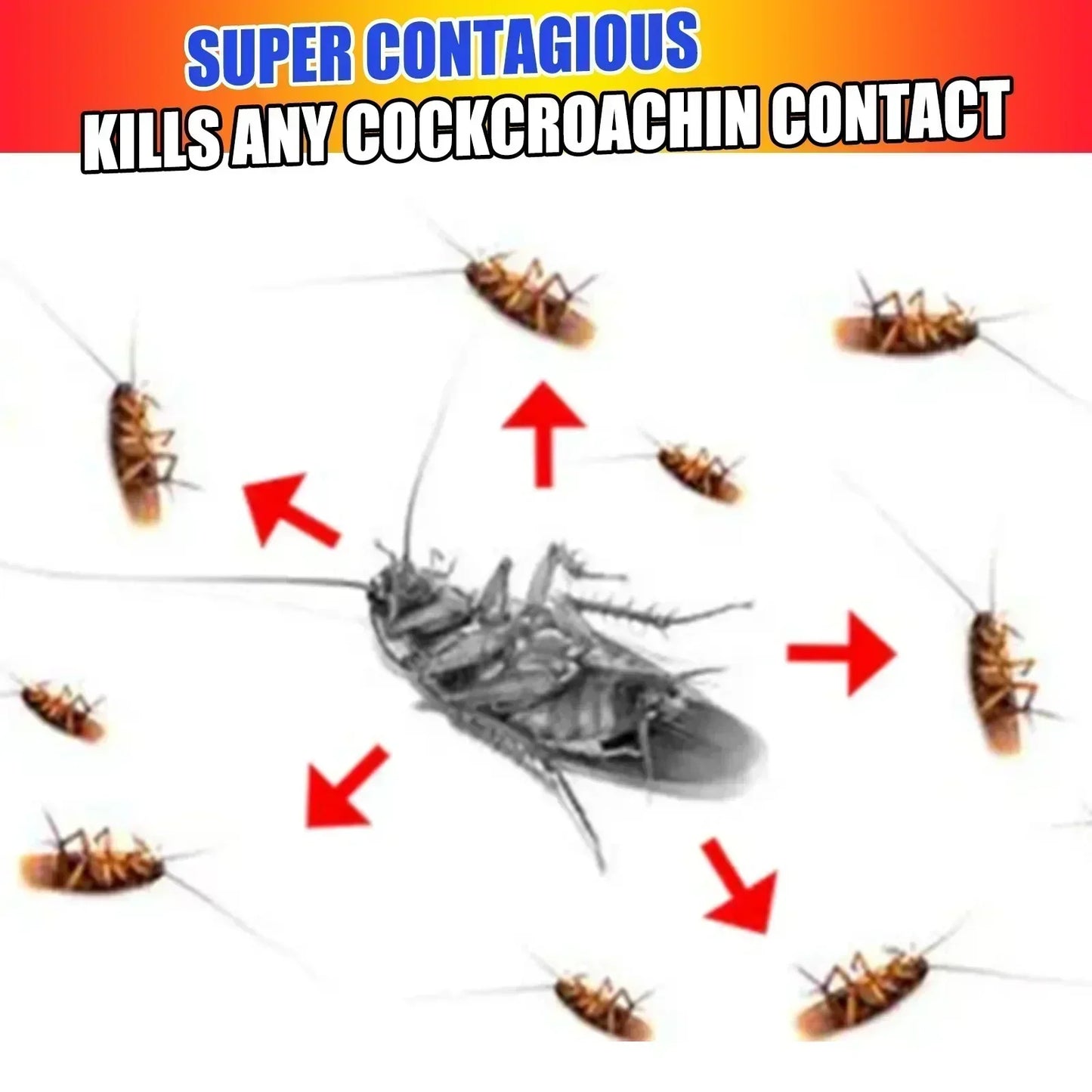 Cockroach Gel Bait Effectively Cockroach Killer Indoor Infestation Versatile Roach Control Gel for Indoor Outdoor