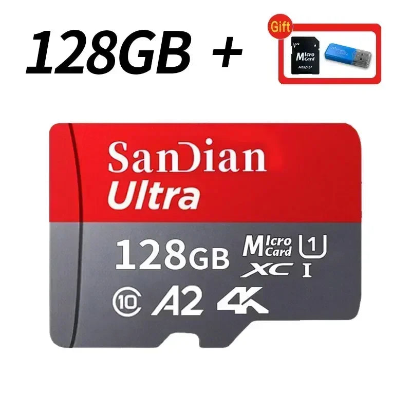 High Speed Memory Card Original SD Card 1TB 2TB Class 10 Large Capacity Storage Device Sd Memory Card for PC/Laptop/Mac/Camera