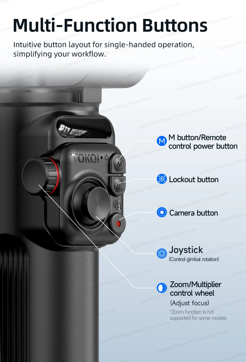 Handheld Gimbal Stabilizer Selfie Tripod with Wireless Remote for Smartphone 3-Axis Anti Shake Gimbal Foldable for iPhone Xiaomi