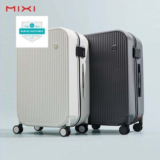 Mixi New Design Hardside Rolling Luggage Men Women Travel Suitcase 100% PC with Spinner Wheels TSA Lock Trolley 20 24 26 M9268