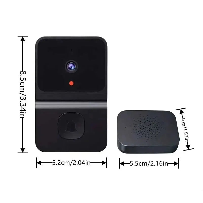 Tuya Wireless Doorbell WIFI Video Intercom Smart Home Door Bell Camera Button Welcome by Chime Security Alarm For House