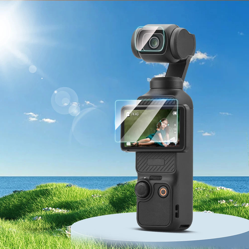 For DJI OSMO Pocket 3 HD Lens Protection Protective Film Clear Lens Screen Protector Guard for DJI Osmo Pocket 3 Gimbal Camera