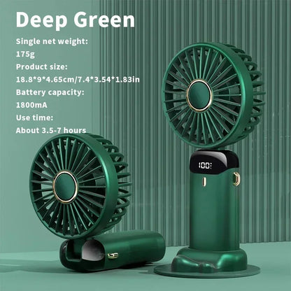 Electric Fan Portable Air Conditioner Mini Cooler Rechargeable Neck Fans for Home Free Shipping Hand Usb Conditioning Blades