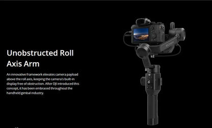 Ronin SC gimbal stabilizer for Camera 3 axis single-handed video tripods Selfie remote control lightweight