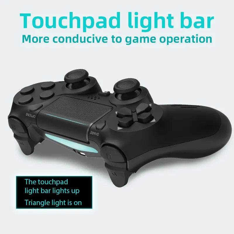 DATA FROG Bluetooth-Compatible Game Controller for PS4/Slim/Pro Wireless Gamepad For PC Dual Vibration Joystick For IOS/Android - MarvelouStoree