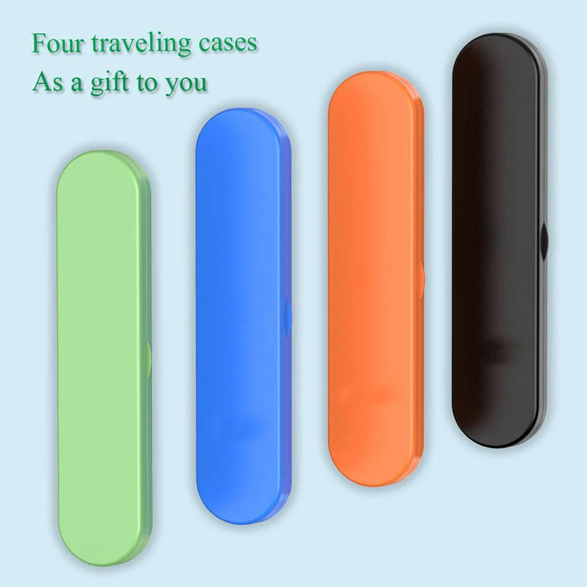 Tongue Cleaner Portable Case Stainless Steel Color Tongue Scraper Adult To Remove Bad Breath Mouth Cleaner Board Reuse Oral Care