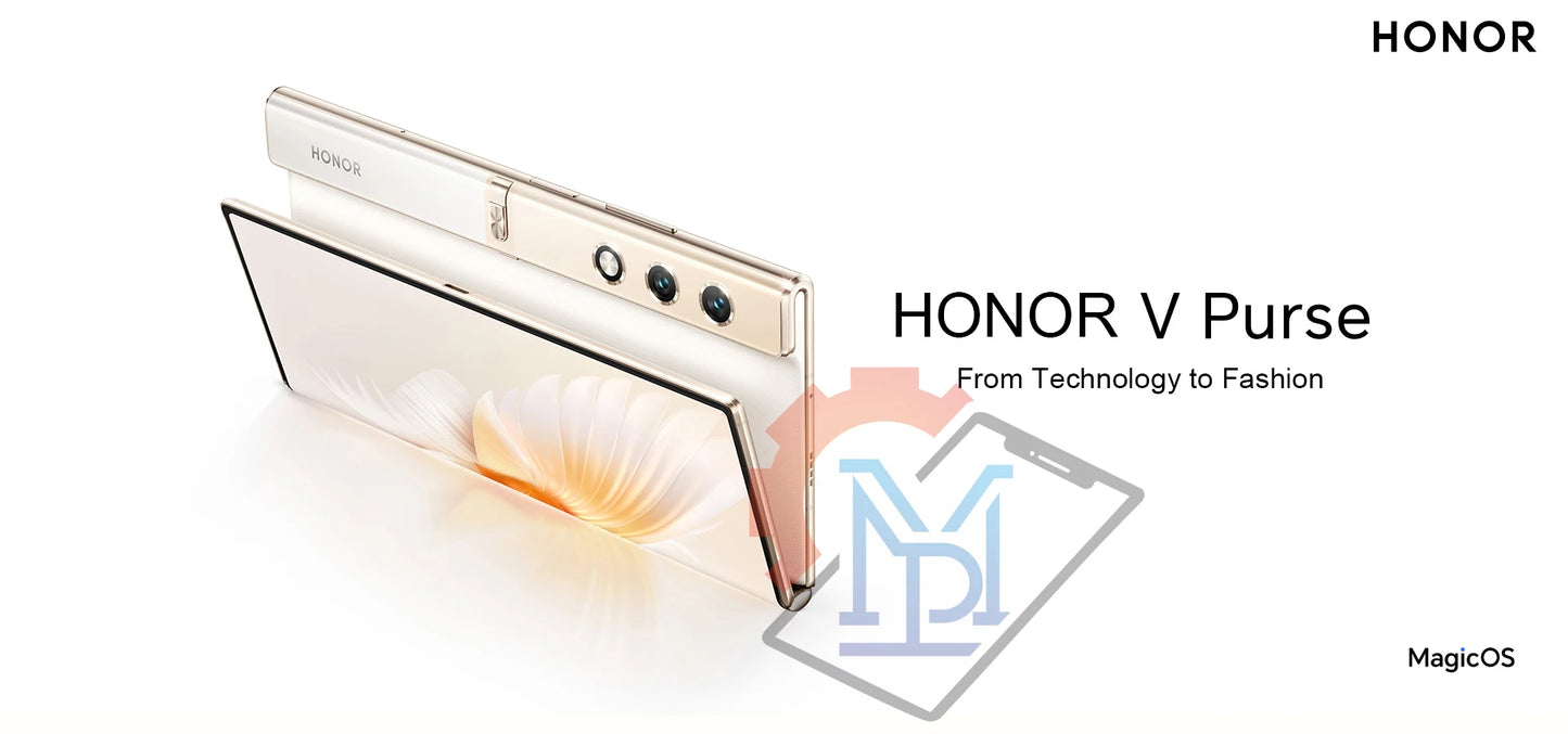 2023 Original HONOR V Purse 5G Folded Phone 7.71 Inches OLED Screen Snapdragon 778G Camera 50MP Battery 4500mAh Smartphone