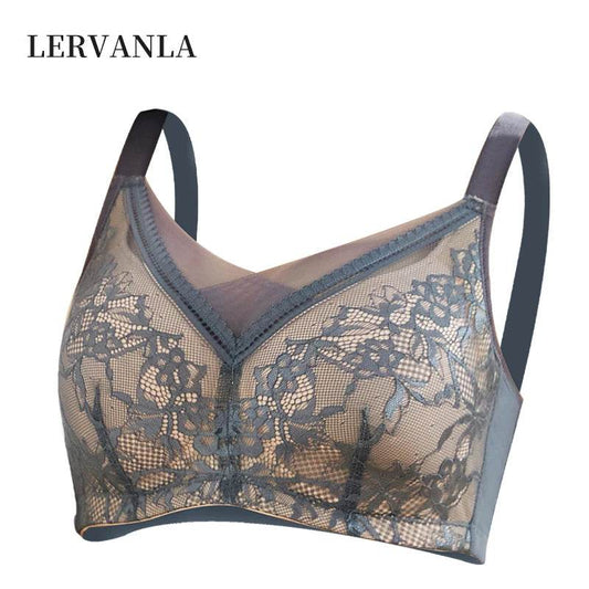 LERVANLA 818 Mastectomy Bra with Pocket Breast Form Pads Included Adjustable Cotton Comfort and Leisure - MarvelouStoree