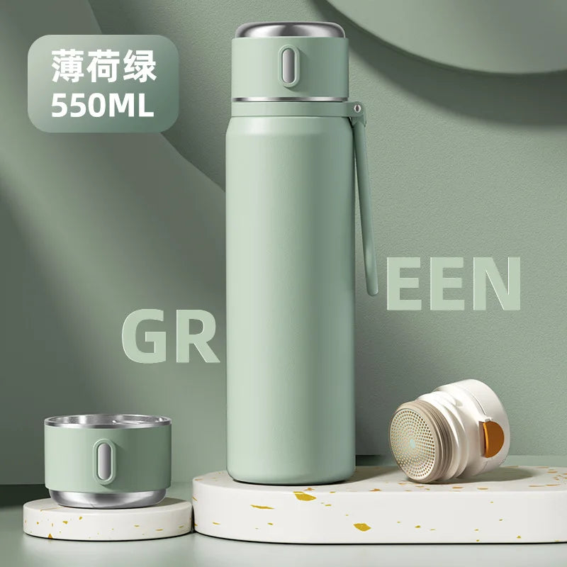 Smart 316 Stainless Steel Thermos Cup Temperature Display Vacuum Flasks Home Outdoor Portable Water Cup Thermos Bottle