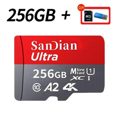 Original 1TB High-Speed Memory Cards Class10 Micro TF/SD Card 512GB SD Memory Cards 256GB TF Flash Card for Smartphone/Laptop/PC