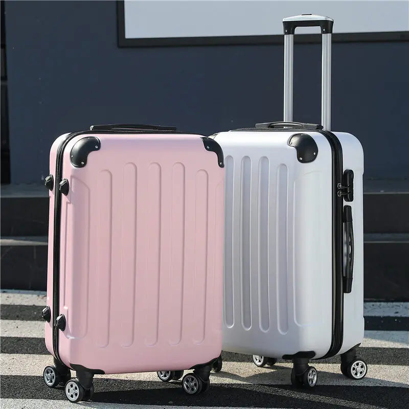 Man And Women Travel Luggage Business Trolley Suitcase Bag Spinner Boarding 20/22/24/26/28 Inch Universal Wheel