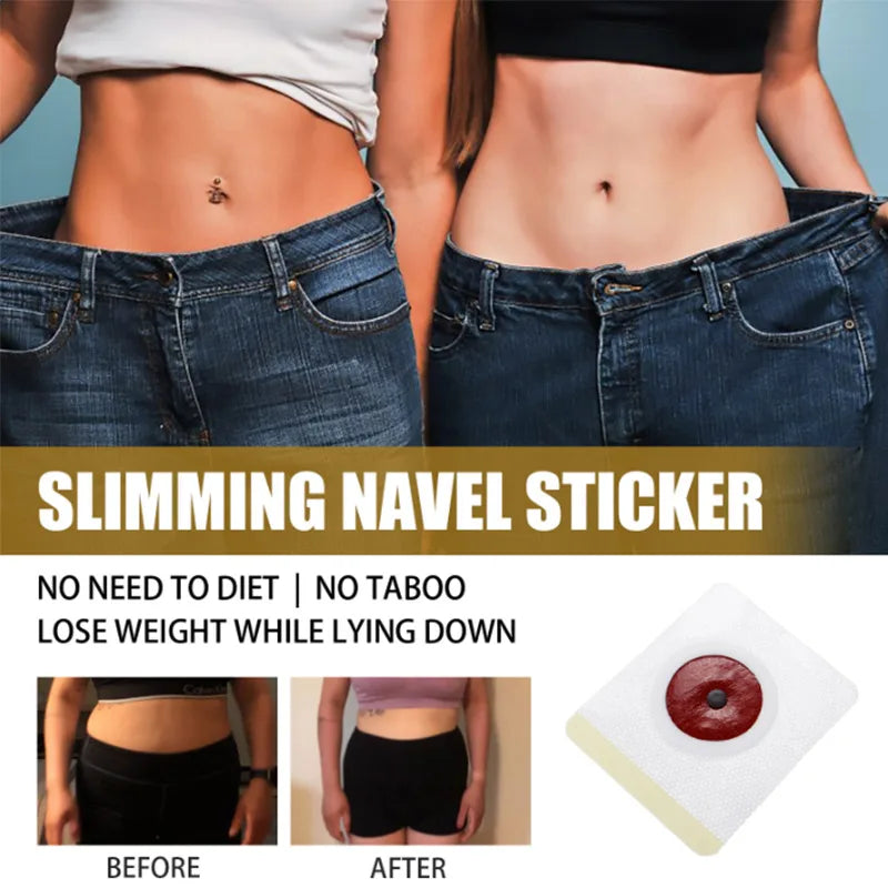 Weight Loss Belly Slimming Patch Fast Burning Fat Detox Abdominal Navel Sticker Dampness-evil Removal Improve Stomach Magnetic