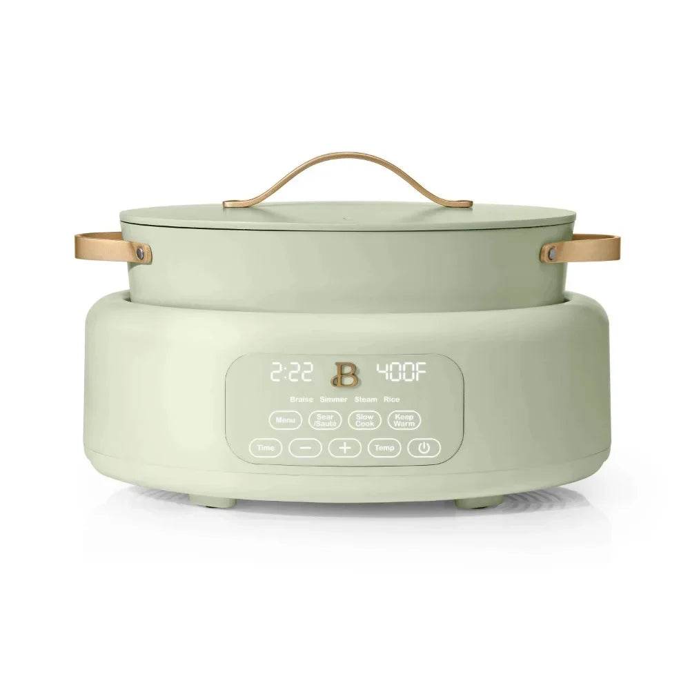 Beautiful 10 in 1 6 Qt Electric Multi-Cooker, White Icing - MarvelouStoree