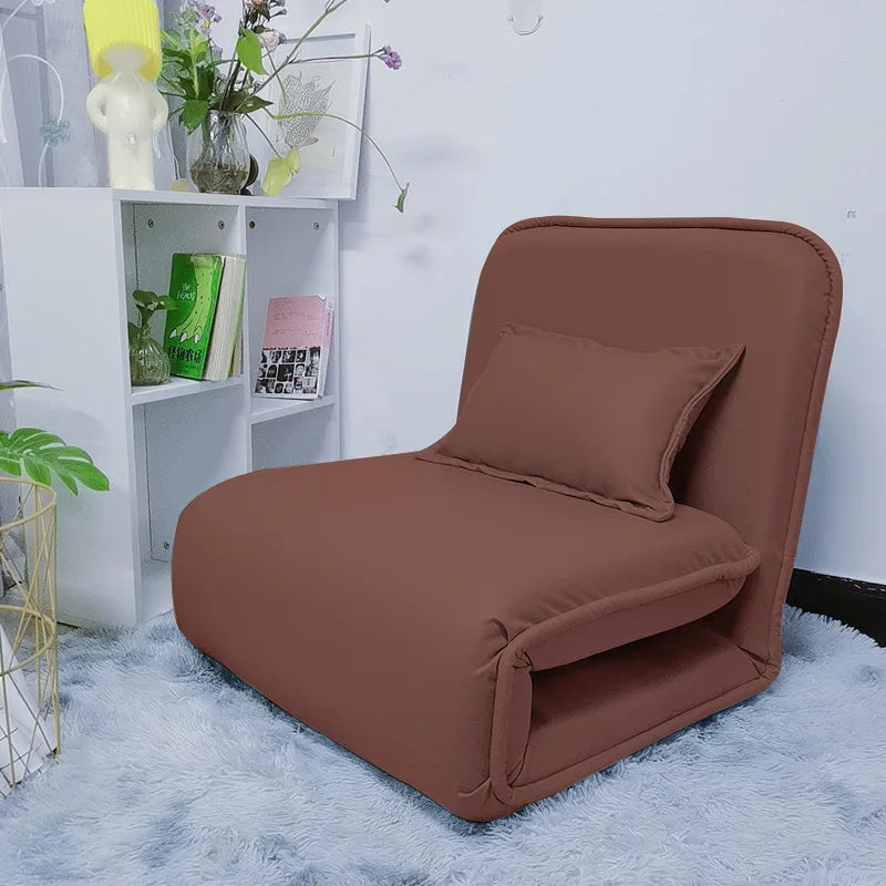 Lazy Sofa, Tatami, Folding Bed, Bedroom, Balcony, Bay Window, Lounge Chair, Leisure Small Sofa, Backrest Chairs Sofa Bed