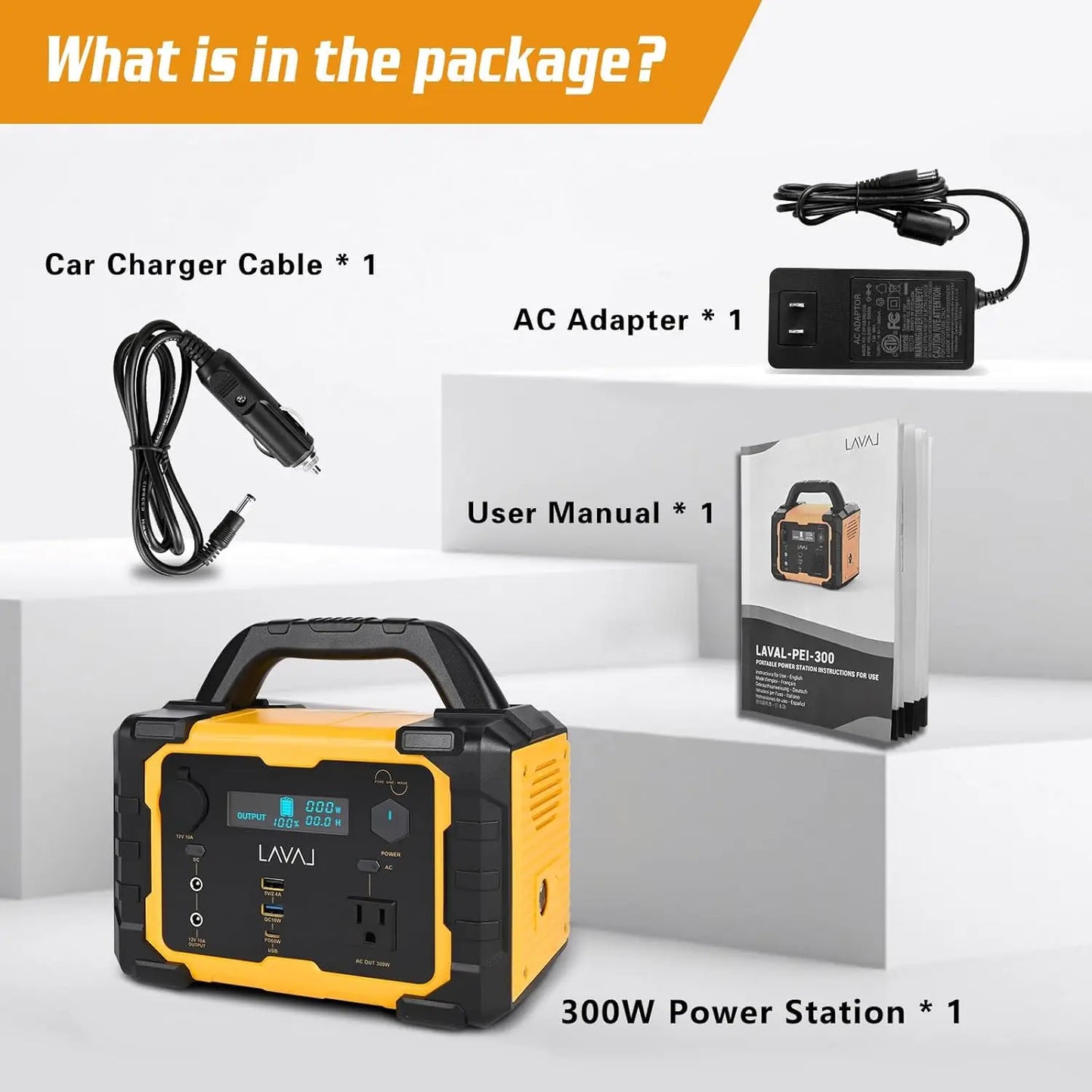 Portable Power Station 600W, 647Wh Backup Lithium Battery, 120V/600W AC Outlet, Solar Generator for Home, Outdoor, Camping