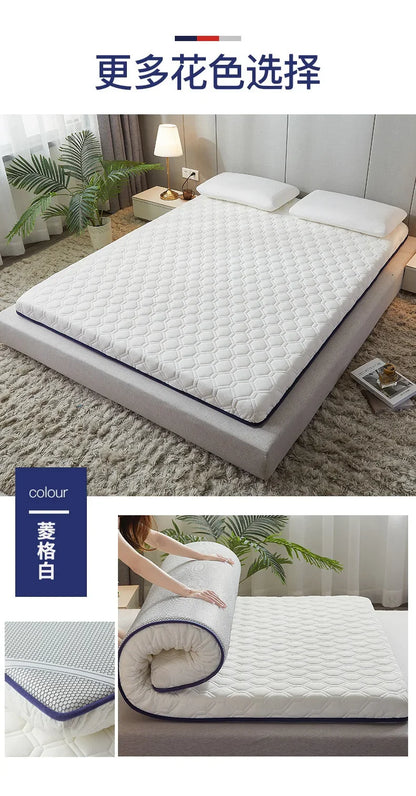 Thailand Latex mattress high resilience home thickened dormitory student tatami mat sponge pad memory foam mattress