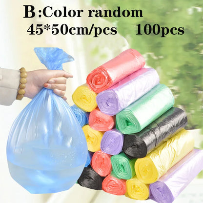 3 style 100 PCS Plastic Bag And Stroage Box Set Adhesive Mount Mounted Garbage Wall Container Bag Holder Bags Containers Storage