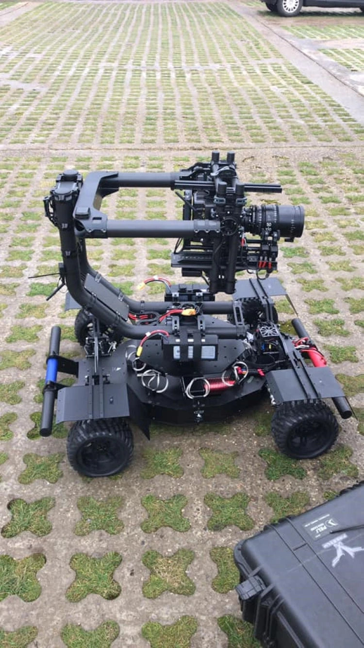 2022 NEW Filming Equipment Camera RC Car designed to hold FREEFLY RONIN SHOTOVER 3-axis gimbal stabilizer