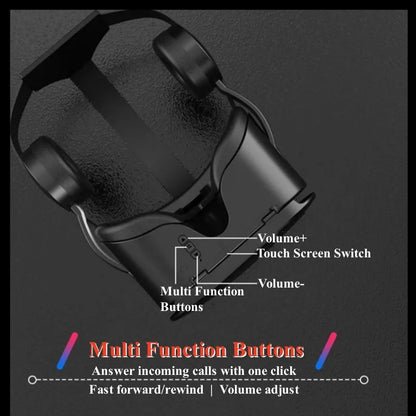 Original J60 4K Wireless Virtual Reality VR Glasses Stereo 3D Videos Google Cardboard Box Headset Helmet for Smartphone Max 6.7"