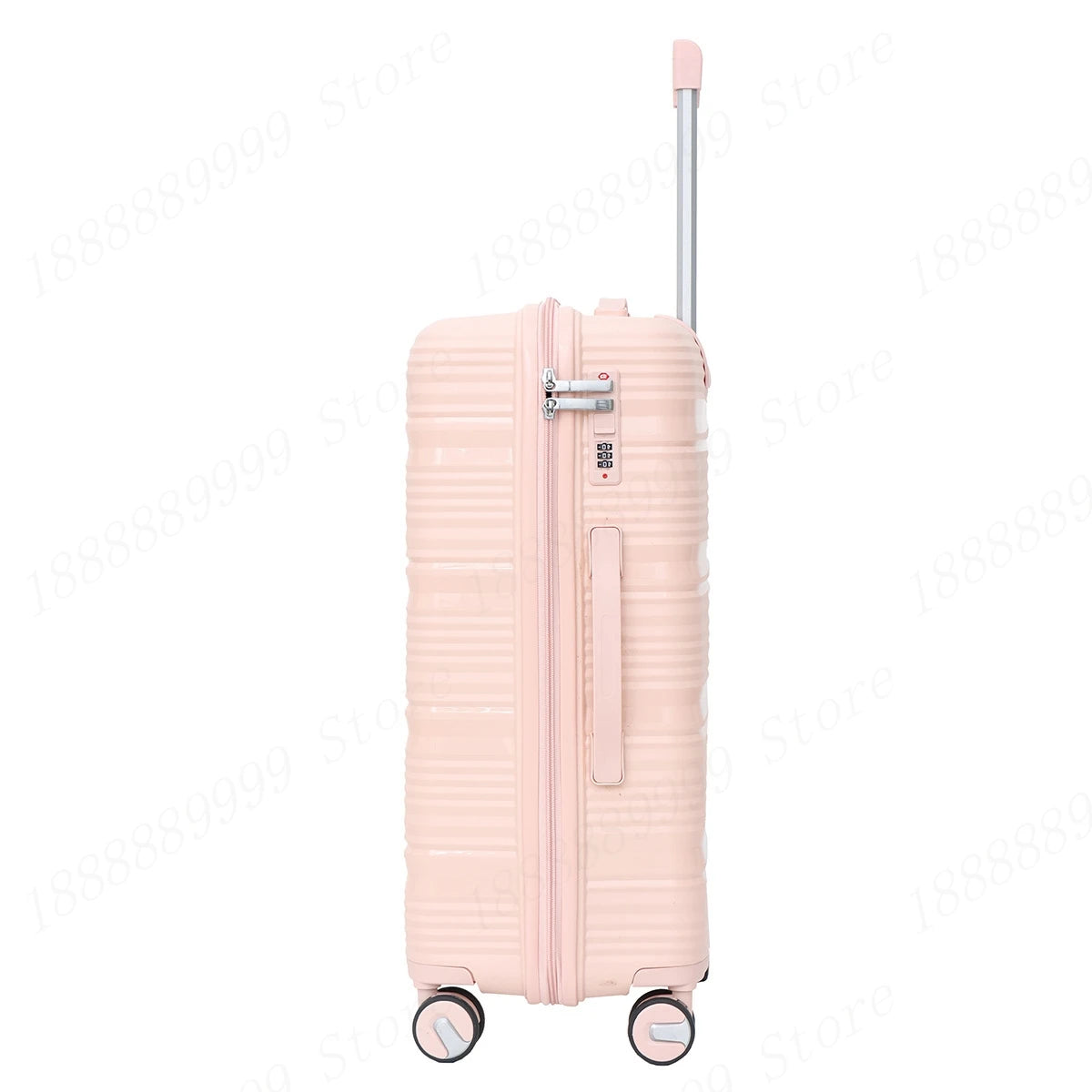 13 20 24 28 inch Set of 3 or 4 Suitcases PP Large Capacity Luggage Explosion-Proof Zipper Boarding Trolley Case Bags