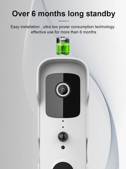 1080P WIFI Video Doorbell Tuya Smart Home Door Bell Wireless Security Camera Doorbell SmartLife APP PIR Motion Detection