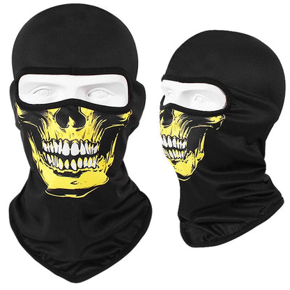 Motorcycle Headgear Cap Men Balaclava Multi-function Skull Face Mask MTB Bicycle Full Face Cover Shield Sunscreen Women Headwear