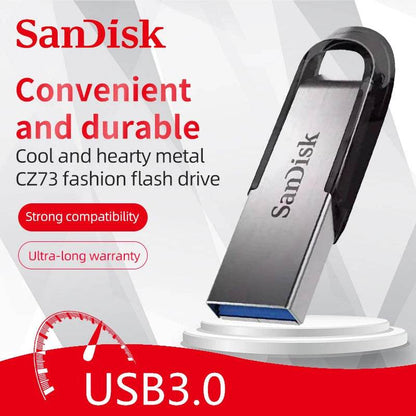 SanDisk USB3.0 Flash Drive 16GB 32GB 64GB 128GB 256GB 512GB USB Memory Stick High Performance up to 150MB/s USB3.0 Pen Drives - MarvelouStoree