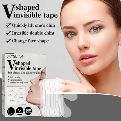 Invisible Face Lifting Tapes Wrinkle Removal Sticker Adhesives Forehead Neck Pad Anti Aging Shrink Patch V Facial Slimming Mask