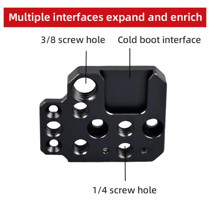 Quick Release Plate Camera Stabilizer Expansion Mounting Base with Cold Shoe Mount for DJI Ronin S SC RS2 RS3 Accessories