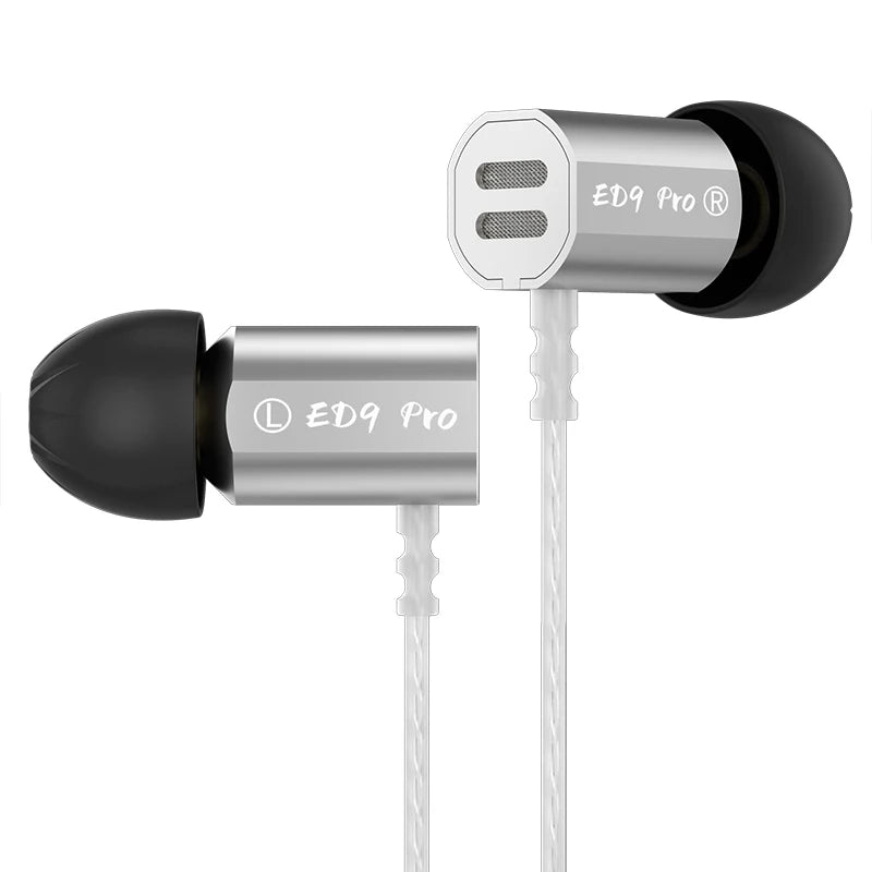 KZ ED9 PRO ED9PRO In Ear Earphones Semi-Open Large Soundstsge Dynamic Driver Bass Music Headset HIFI Zinc Alloy Metal Earphones