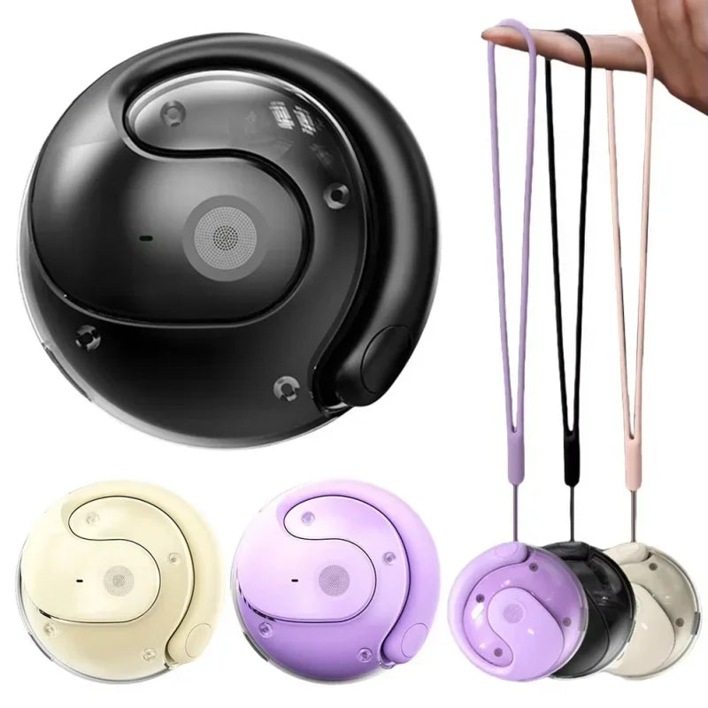 Language Translator Headphones Bluetooth-Compatible 5.0 Noise Cancelling Wireless Open-Ear Headphones for Professionals