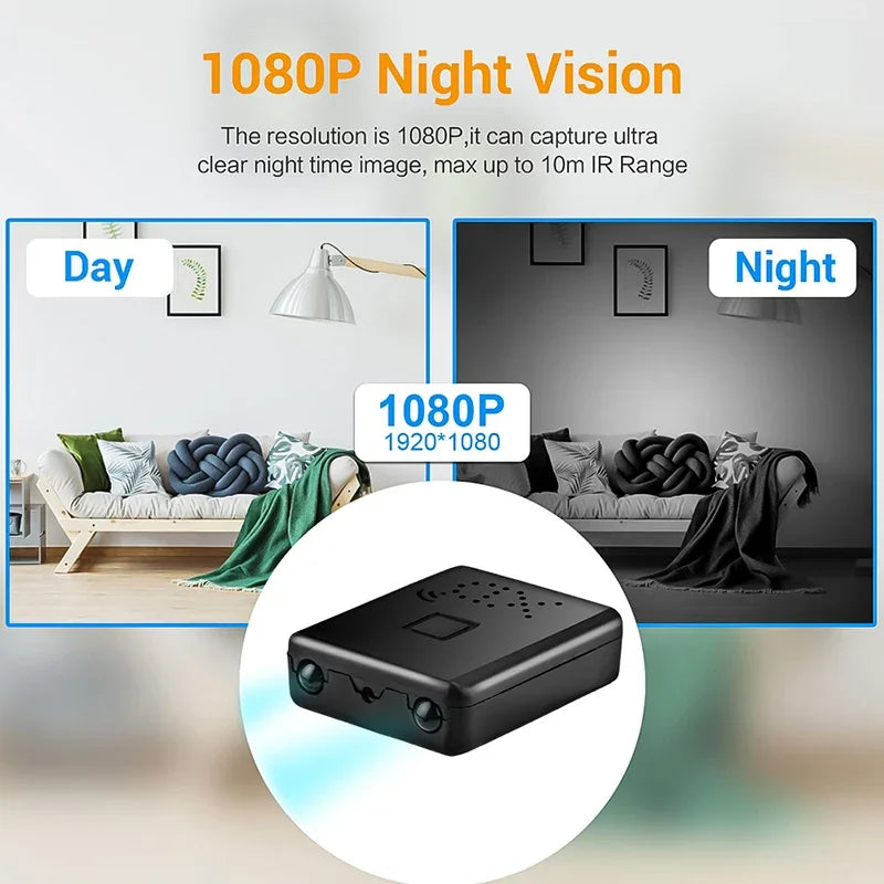 Xiaomi 1080p Full HD Wifi 5G Mini Camera Night Vision Home Security Micro Camcorder Audio Video Recorder With Motion Detection