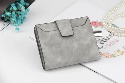 2024 Leather Women Wallet Hasp Small and Slim Coin Pocket Purse Women Wallets Cards Holders Luxury Brand Wallets Designer Purse