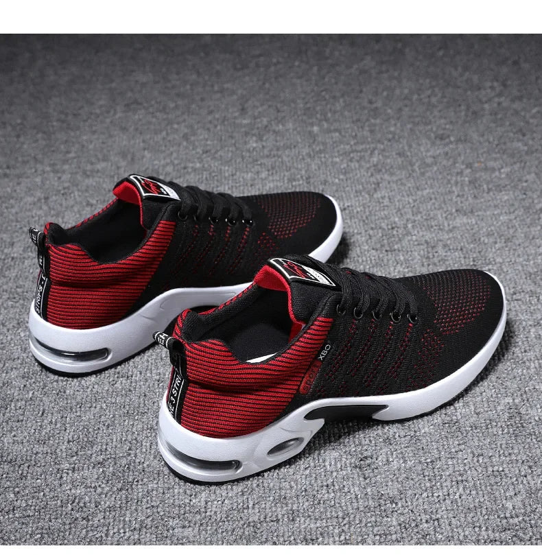 Professional Running Shoes For Men Lightweight Men's Designer Mesh Sneakers Lace-Up Male Outdoor Sports Tennis Shoe