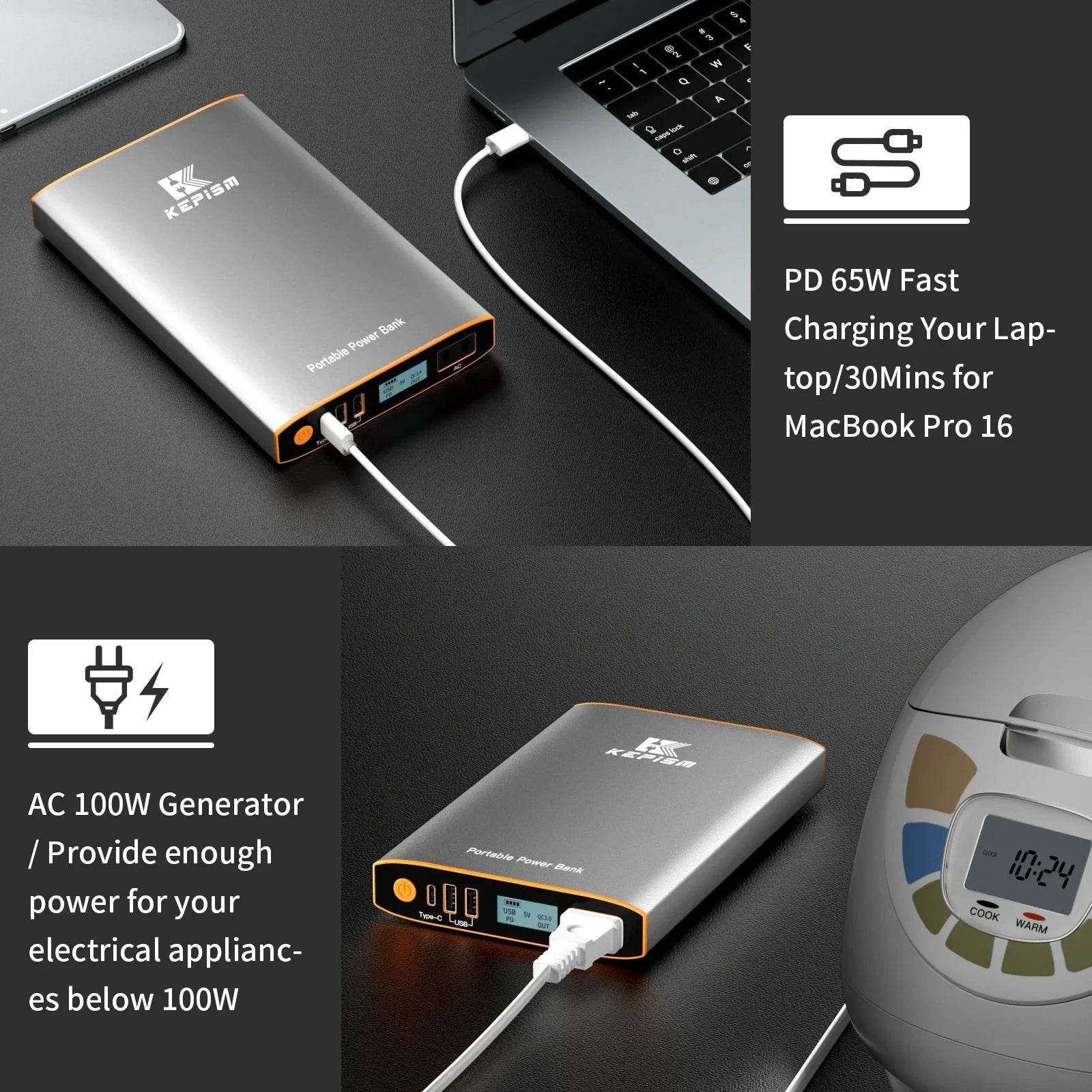 High Quality Usb Portable Battery Power Banks 27000mah Portable Charger Custom Logo Best Mobile Power Bank - MarvelouStoree