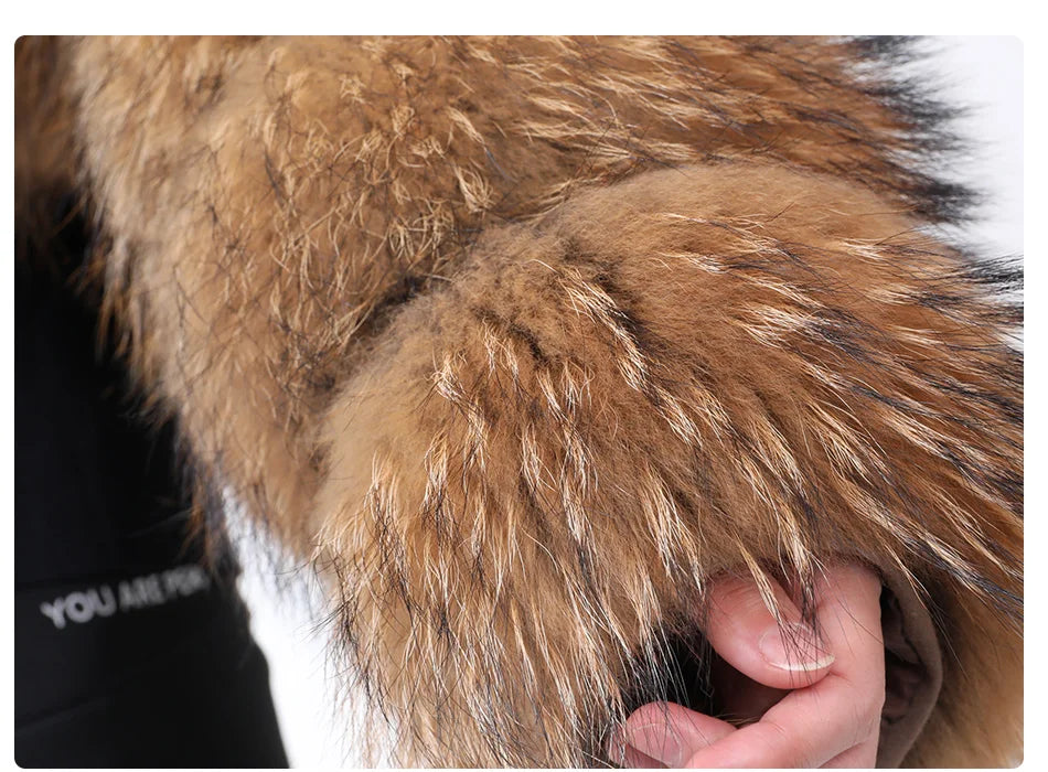 MAOMAOKONG 2023 Trend New Real Fur Coat Natural Fox Fur Women's Winter Coats Short Jackets Female Clothing Vests Fashion