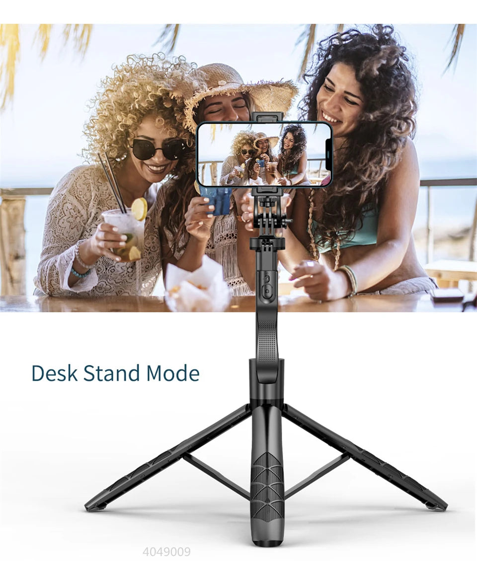 COOL DIER L16 1530mm Wireless Selfie Stick Tripod Stand Foldable Monopod With Bluetooth Shutter For Gopro Cameras Smartphones