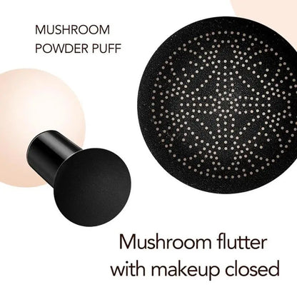 BB CC Cream Face Foundation Concealer Cushion Mushroom Base Waterproof Brighten Makeup Brightening Tone Cosmetics Make up