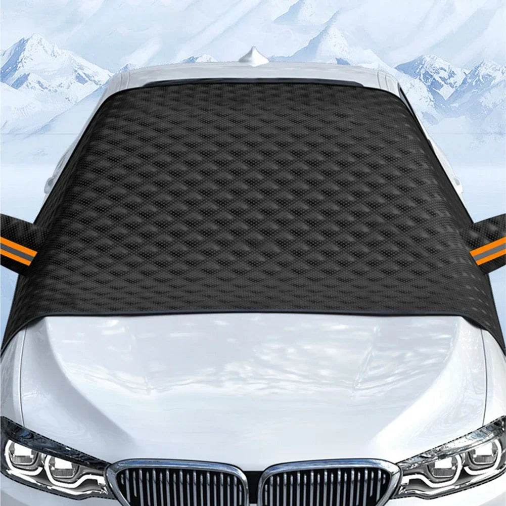 Winter Car Window Snow Cover Large Size Magnetic Car Windshield Snow Cover Anti Freeze Snow Windshield Covers Glass Sun Visor - MarvelouStoree