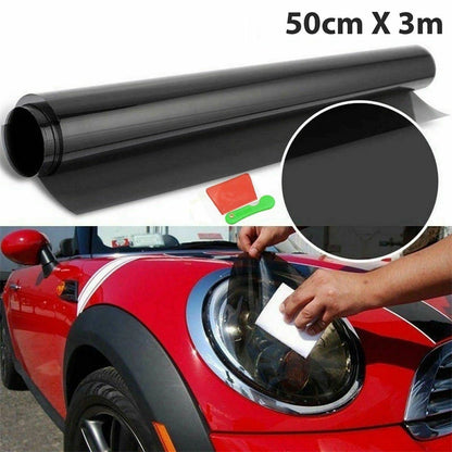 1 Roll 50cm X 3m 1/5/15/25/35 Percent VLT Window Tint Film Glass Sticker Sun Shade Film for Car  UV Protector foils Sticker Film