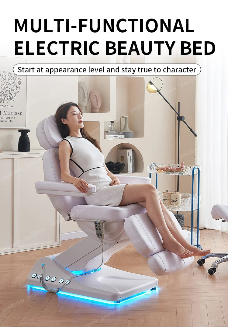 Electric beauty bed Automatic massage surgery bed lift tattoo injection bed micro massage bed Medical tattoo bed