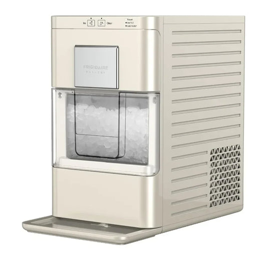 Ice Maker, Countertop Ice Machine with Transparent Window, Sonic Ice Maker with 44 lbs. Capacity, Auto Self Cl