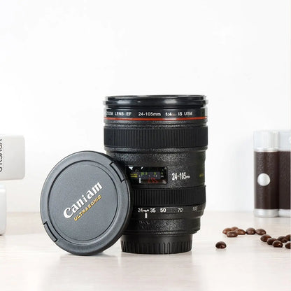 1PC lens cup DSLR camera lens cup coffee cup is not leak proof