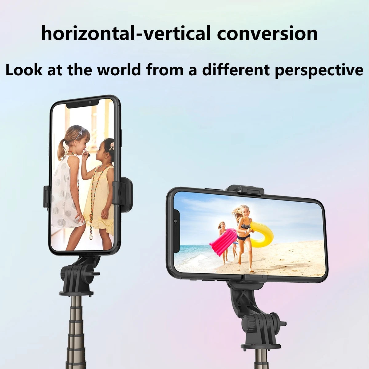 Wireless Selfie Stick Tripod Stand Foldable Monopod For Gopro Action Cameras Smartphones Balance Steady Shooting Live