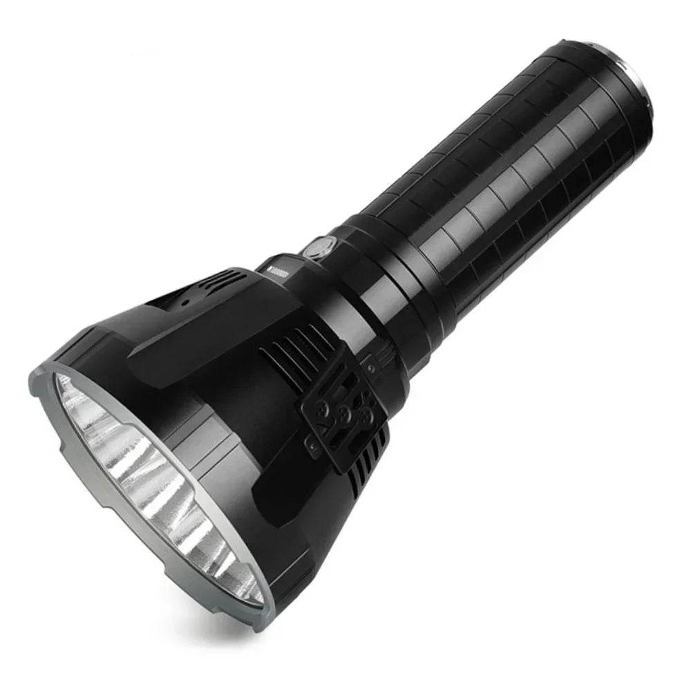 Wholesale Custom IP54 100000 ms18 Lumens Fishing Waterproof With Battery Intelligent Charging Strongest Led USB Flashlight - MarvelouStoree