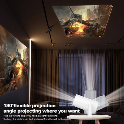 Salange P30 Max Game Projector Mini FreeStyle Home Theater for Xiaomi IOS Android Phone 720P Outdoor 1080P 4K Supported HDMI