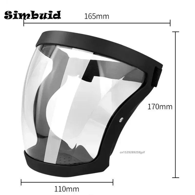 Upgraded Facial Protection Mask Safety Anti-fog Dustproof Protector Multifunctional for Welding Woodworking Kitchen Accessories